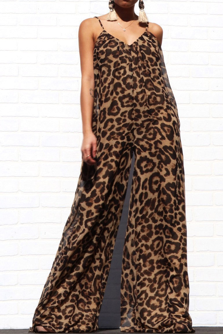 Leopard Elegance Jumpsuit